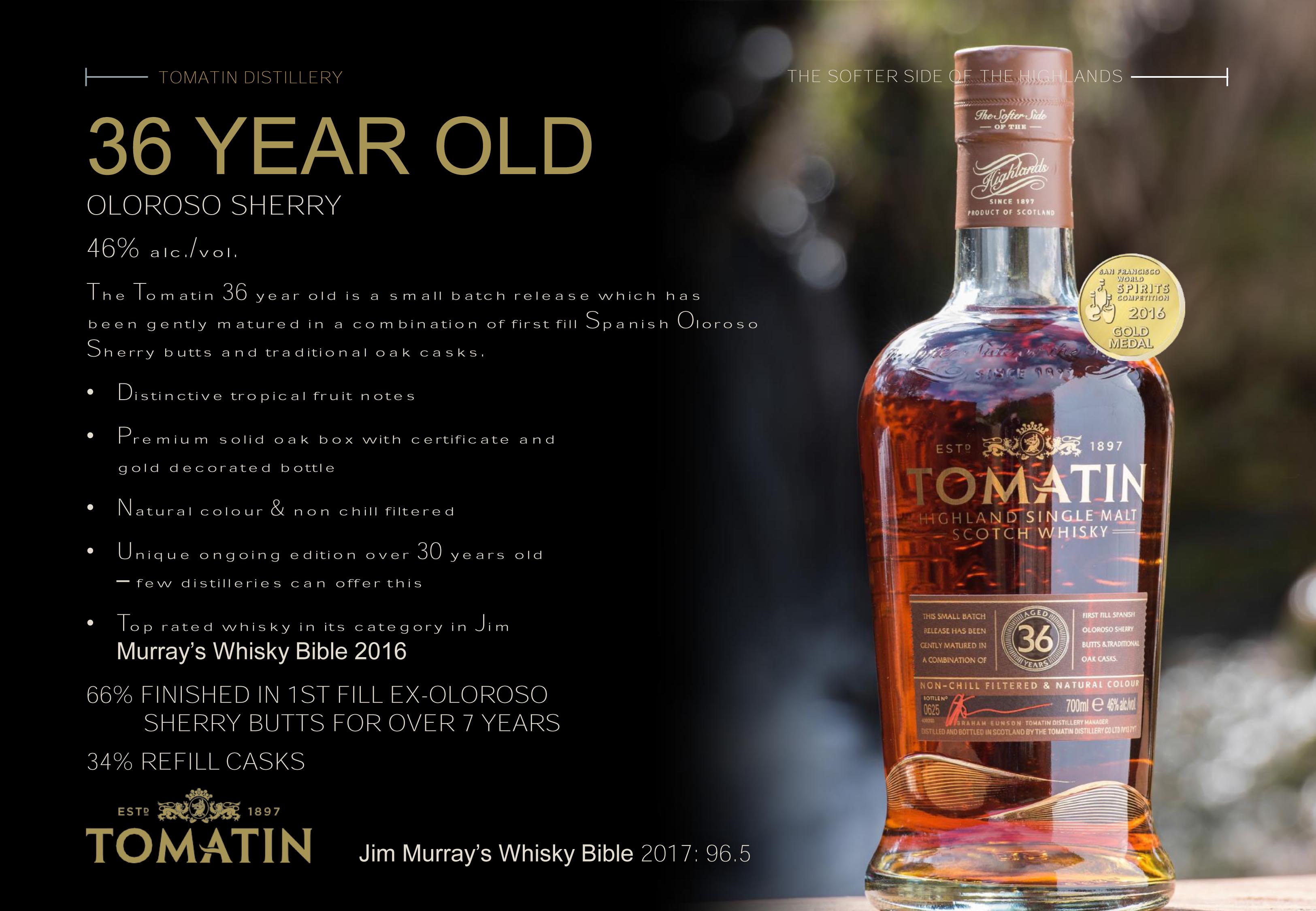Tomatin 36 Year Old MAB