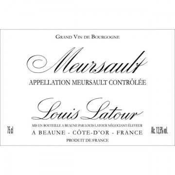 Louis-Latour-Meursault-Label